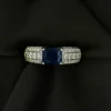 Noor Sapphire Band - Midnight Blue Crystal Harmony